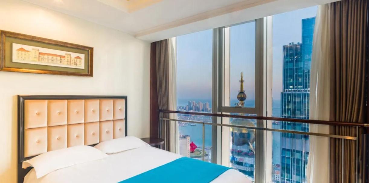 Qingdao Jinshan We+ Holiday Apartment Extérieur photo