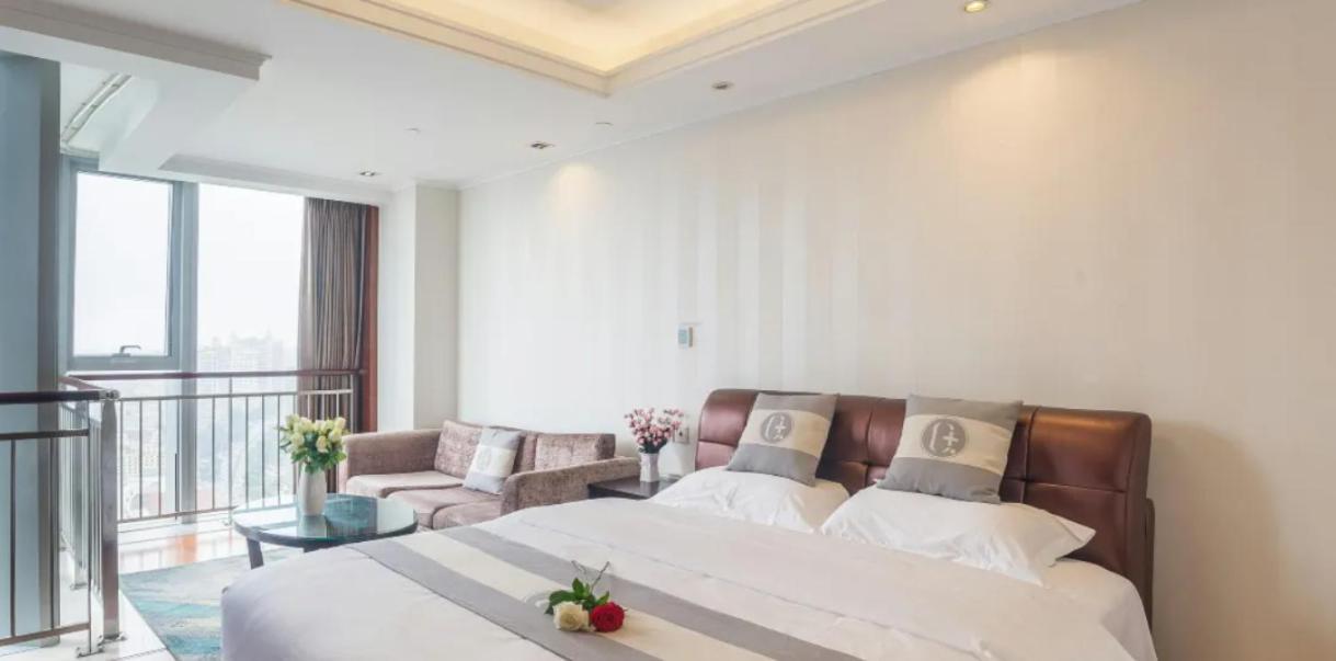 Qingdao Jinshan We+ Holiday Apartment Extérieur photo