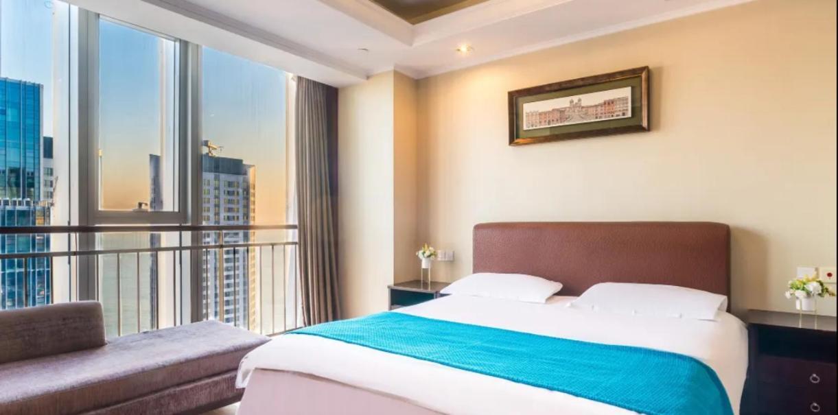 Qingdao Jinshan We+ Holiday Apartment Extérieur photo
