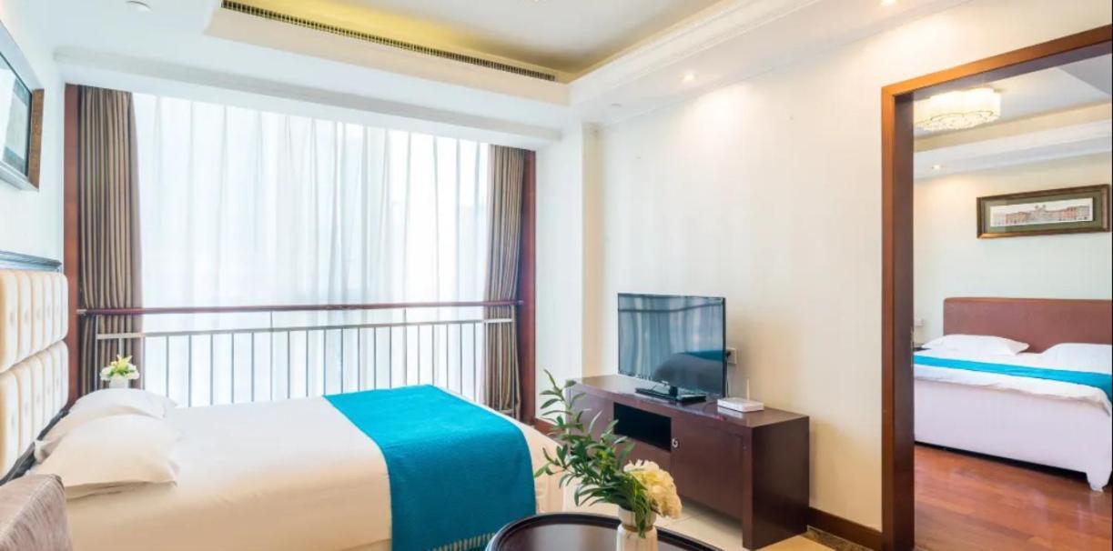 Qingdao Jinshan We+ Holiday Apartment Extérieur photo