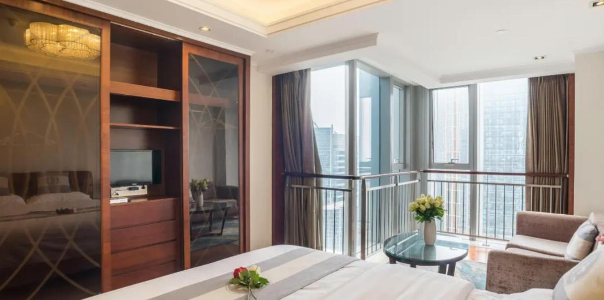 Qingdao Jinshan We+ Holiday Apartment Extérieur photo