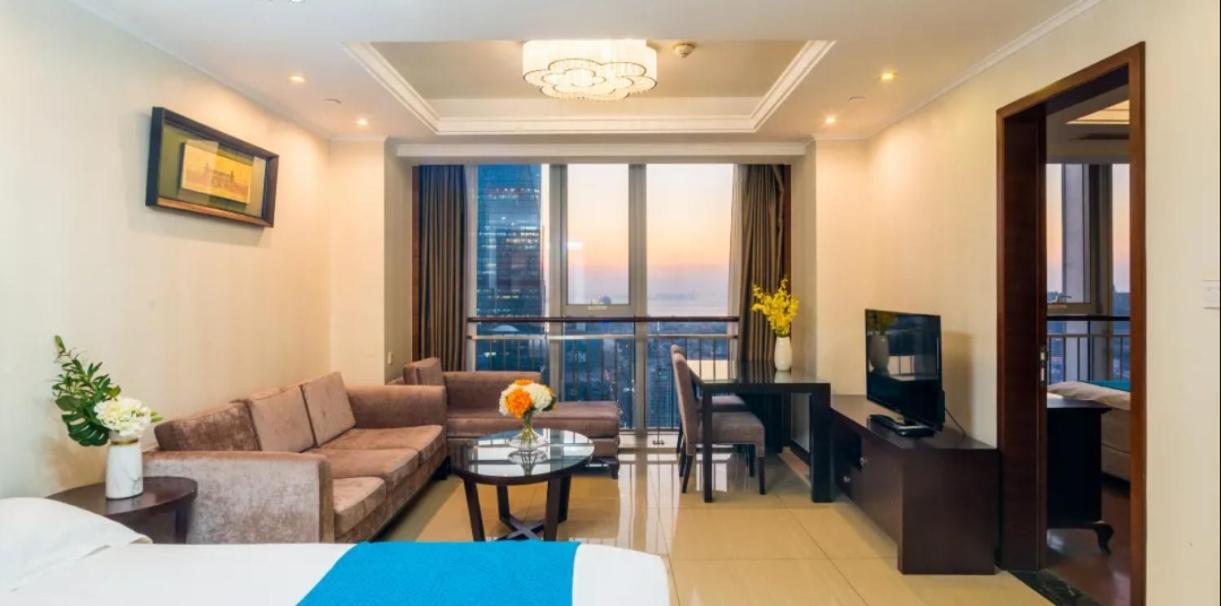 Qingdao Jinshan We+ Holiday Apartment Extérieur photo